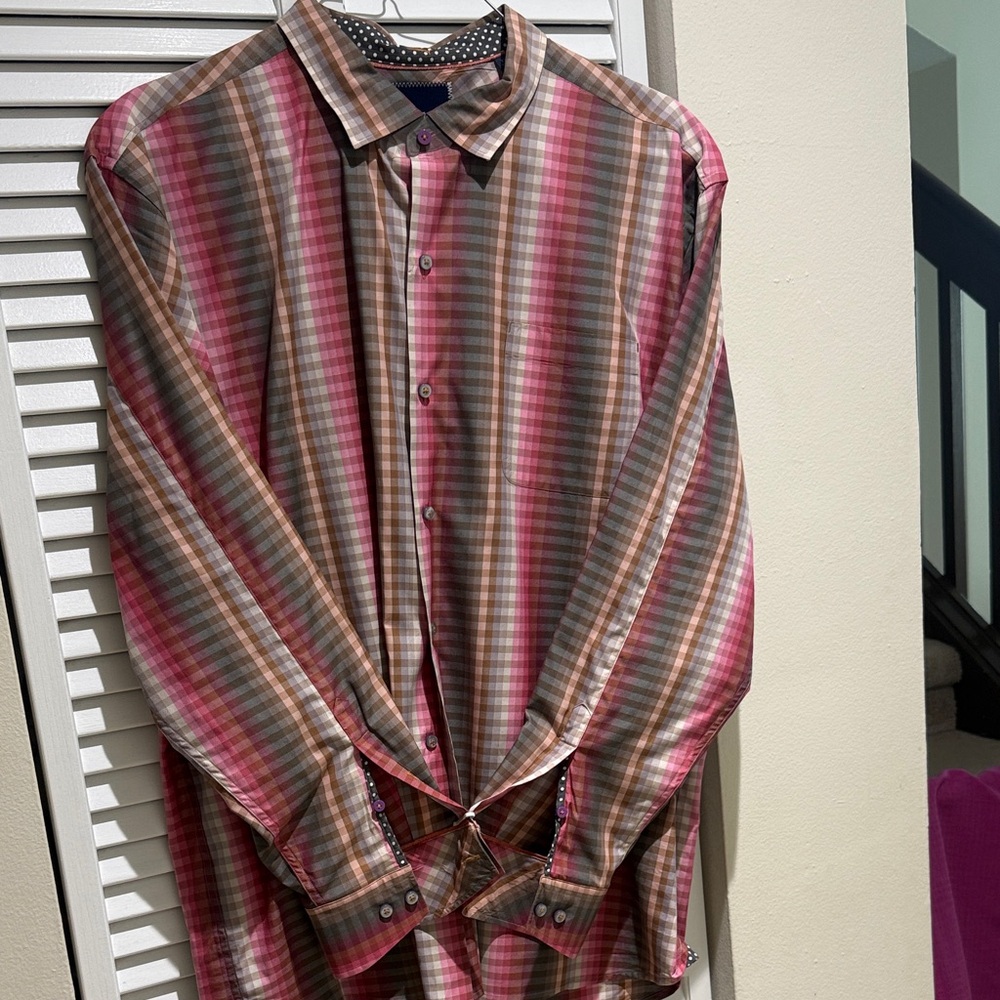 Tommy Bahama Striped Dress Shirt XXL